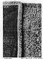 Panel of double-sided cut velvet and plush silk, Silk; cut velvet, plush weave, Spanish