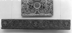 Panel, Carved oak, French