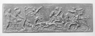 Hunting scene, Pankraz Labenwolf, Bronze, German, Nuremberg
