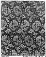Piece, Silk and metal thread, Italian