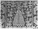 Altar frontal, Embroidered net, Spanish