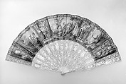 Fan, Ivory, mother-of-pearl, parchment., French