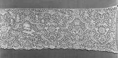 Flounce, Bobbin lace, Flemish, Brussels