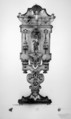 Shrine, Crystal, gold, enamel, Italian