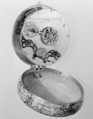 Watch, Watchmaker: Etienne Oltramare (1643–1693), Metal, enamel, Swiss, Geneva