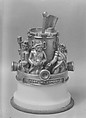 War of American Independence chess set, Max Esser (German, Barth 1885–1945 Berlin), Bronze, silver, and ivory, German, Berlin