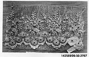 Border, Silk and wool, German
