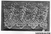 Border, Silk and wool, German
