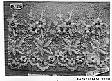 Border, Silk and wool, German