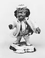 Male Callot dwarf, Meissen Manufactory  German, Hard-paste porcelain, German, Meissen with Augsburg decoration