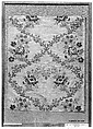 Piece, Silk, wool & metal thread, French