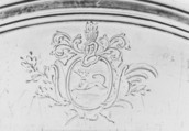 Platter (part of a set), Edme-Pierre Balzac (1705–ca. 1786, master 1739, recorded 1781), Silver, French, Paris