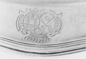 Oval dish, Claude Laurent (master 1724, died 1746), Silver, French, Paris