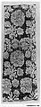 Fragment, Cotton and silk, German