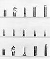 World War I chessmen (32), Steel, brass bullet cartridges, Austrian