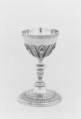Egg cup, Aymé (Edme) Joubert (master 1703, died between 1741 and 1747), Silver, French, Paris