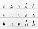 Chess set, Brass, pewter, and ebony, Swedish