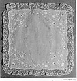 Handkerchief, Linen and lace, French