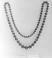 Necklace, Amethyst, European