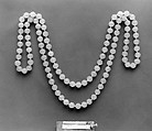 Necklace, White jade, Chinese