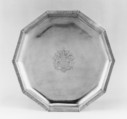 Salver, Attributed to Jean-Joseph Giraud (master 1707, retired 1751), Silver, French, Marseilles (Aix Mint)