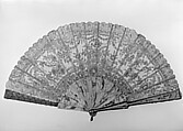 Fan, Lace, tortoiseshell, French
