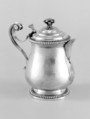 Mustard pot, Antoine Moyset (French, active Toulouse, master 1729, died 1764), Silver, French, Toulouse