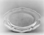 Oval dish, Jacques-Claude Pourcelle (master 1743), Silver, French, Soissons