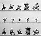 Chessmen (32), Cast bronze, Indian