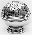 Soap and sponge boxes, Marked by C. Louis Gérard (1697–1759, master 1716), Silver, French, Douai (Lille Mint)