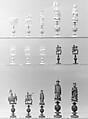 Chessmen (32), Ivory, Chinese