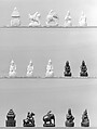 Chessmen (32), Ivory, Burmese