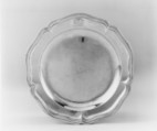 Plate (one of a pair), Jean Chaslon (1733–ca. 1792, master 1760), Silver, French, La Rochelle