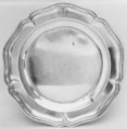 Plate (one of a pair), Jean Chaslon (1733–ca. 1792, master 1760), Silver, French, La Rochelle