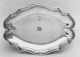 Platter or tray, widow of Jean-Pierre-Elou-Louis Piette (active 1776–ca. 1790), Silver, French, Toulouse