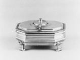 Spice box with grater, Nicolas II Boullet (French, master 1717, died 1758), Silver, French, Toulon (Aix Mint)