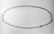 Necklace, Aquamarine, European
