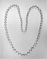 Necklace, Pink beryl, European
