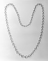 Necklace, Green beryl, European