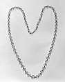 Necklace, Green beryl, European