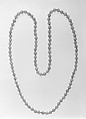 Necklace (rope), Chalcedony, European