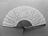 Fan, Lace, shell, French