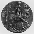 Ludovico Gonzaga III (1414–1478), Medalist: Pisanello (Antonio Pisano) (Italian, Pisa or Verona by 1395–1455), Bronze, Italian