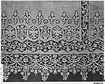 Alb, Needle lace, punto in aria, linen, Italian