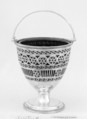 Sugar bowl, Sheffield plate, British