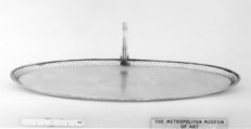 Pen tray, Sheffield plate, British
