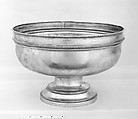 Bowl, Sheffield plate, British