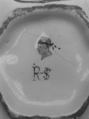 Teapot, Rochus Jacobsz Hoppesteyn, Tin-glazed earthenware, Dutch, Delft