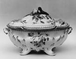 Tureen with cover, Niderviller  French, Faience (tin-glazed earthenware), French, Niderviller
