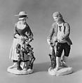 Gardener (one of a pair), Höchst Manufactory  German, Hard-paste porcelain, German, Höchst